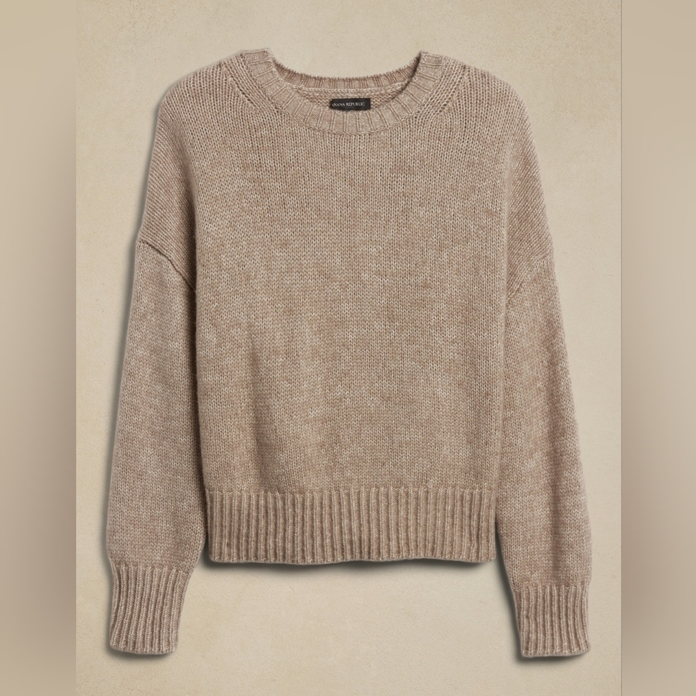 NWT Banana Republic Mona Wool Cotton Sweater